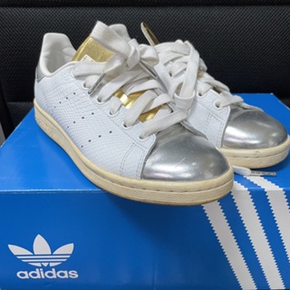 二手 adidas originals 愛迪達 Stan smith 限定球鞋Silver Toe