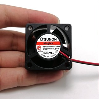 MB40202VX-000C-A99 DC24V 1.54W 4020 MagLev SUNON建準風扇風機