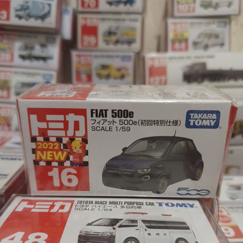 TOMICA  NO.16初回FIAT 500e