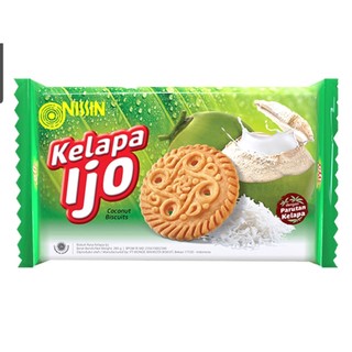 NISSIN BISCUIT KELAPA IJO 椰子餅乾