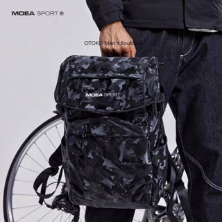 【OTOKO Men's Boutique】MOEA SPORT 墨立方:戶外運動後背包／迷彩黑(台灣獨家代理)