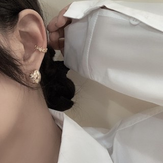【現貨】(耳骨夾)正韓 鍍24K金 滿天 星星 鑲鑽 耳骨夾 夾式 耳環【KT Accessories】