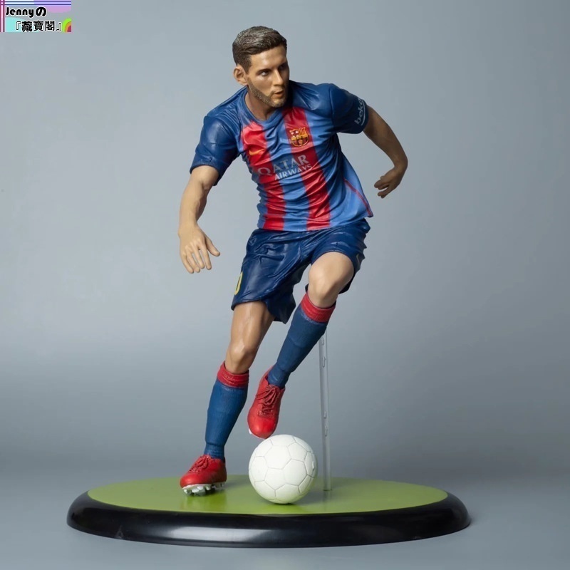 🌱①號寶屋 世界杯足球明星漫之林阿根廷gk里奧梅西10號球衣手辦模型雕像周邊