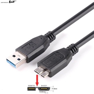 Micro USB 3.0 Data Cable Cord WD My Book External Hard Drive