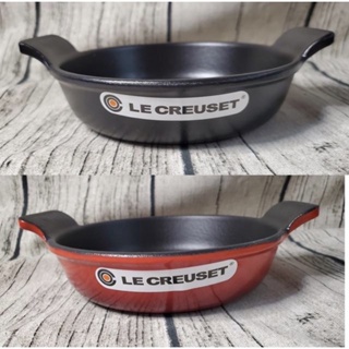 LE CREUSET酷彩《15cm焗烤鑄鐵圓烤盤》