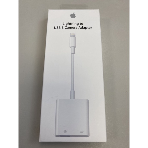 Apple 原廠 相機轉接器 lightning 對USB轉接器 相機轉手機 iPad轉接
