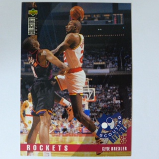 ~ Clyde Drexler ~名人堂/滑翔機/崔斯勒 1995年UD.NBA籃球卡