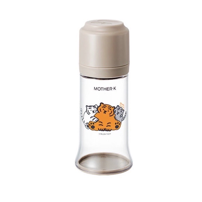 韓國Mother-K Muzik Tiger聯名拋棄式奶瓶250ml 韓國限定版 限量款 拋棄式奶瓶
