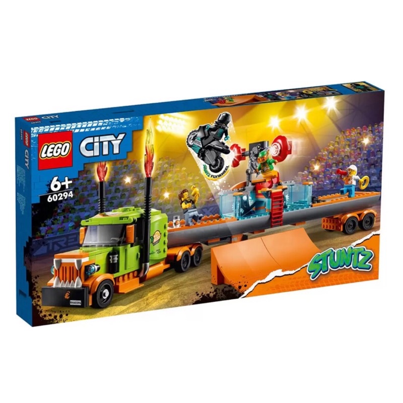 樂高積木 LEGO 城市系列 特技表演卡車 60294