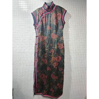 高階花朵 /民國風旗袍/洋裝(近全新) 宮廷風/妃子/ 適合宴會   婚宴  生日party禮服 Cosplay