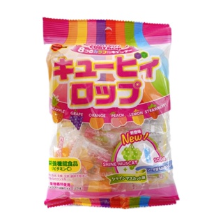 【北日本】日本零食 BOURBON QP糖 綜合水果糖(112g)