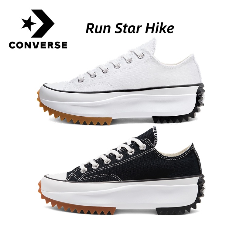 日韓代購 Converse Run Star Hike 厚底 JW聯名 鋸齒 帆布鞋 高筒 低筒 休閒鞋 166800C