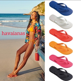 Havaianas哈瓦斯TOP基本款素色拖鞋女鞋拖鞋