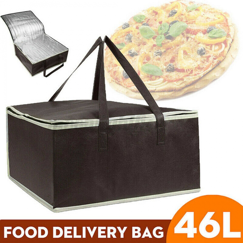 1* 防水野營保溫袋保溫袋食品披薩外送保溫袋