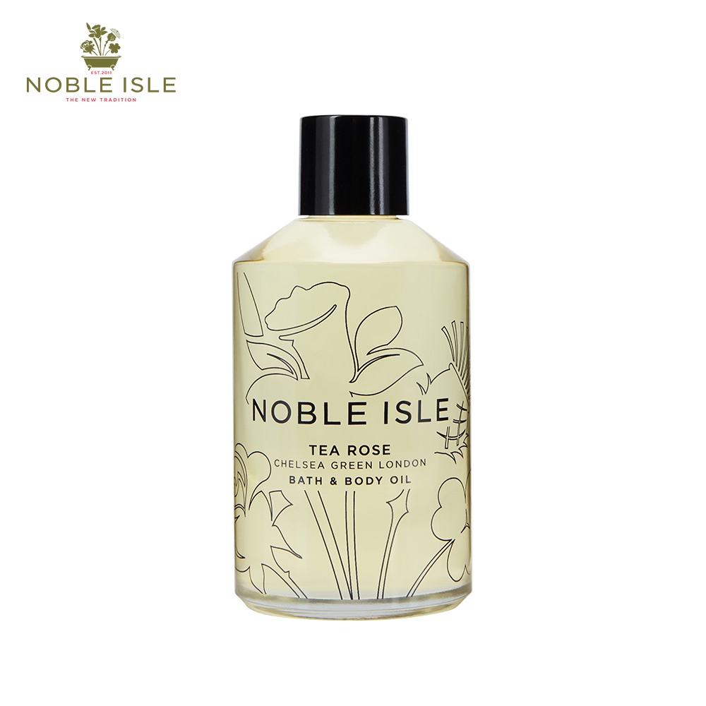 NOBLE ISLE 茶玫瑰香氛護膚油 250ML 身體油 保養油 按摩油 香氛
