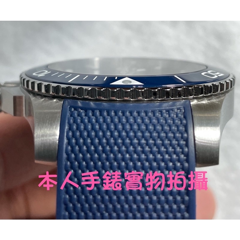 浪琴LONGINES（台灣現貨）高規格 替代矽膠康卡斯橡膠錶帶錶徑39/41/43mm（四色齊全）