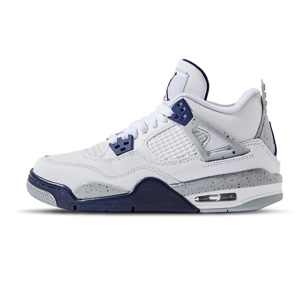 Nike Air Jordan 4 Retro (GS) 大童 白 AJ4 運動 籃球鞋 408452-140