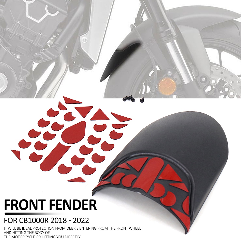 HONDA 2018 - 2022 2021 摩托車配件適用於本田 CB1000R CB 1000 R 前輪擋泥板保護架