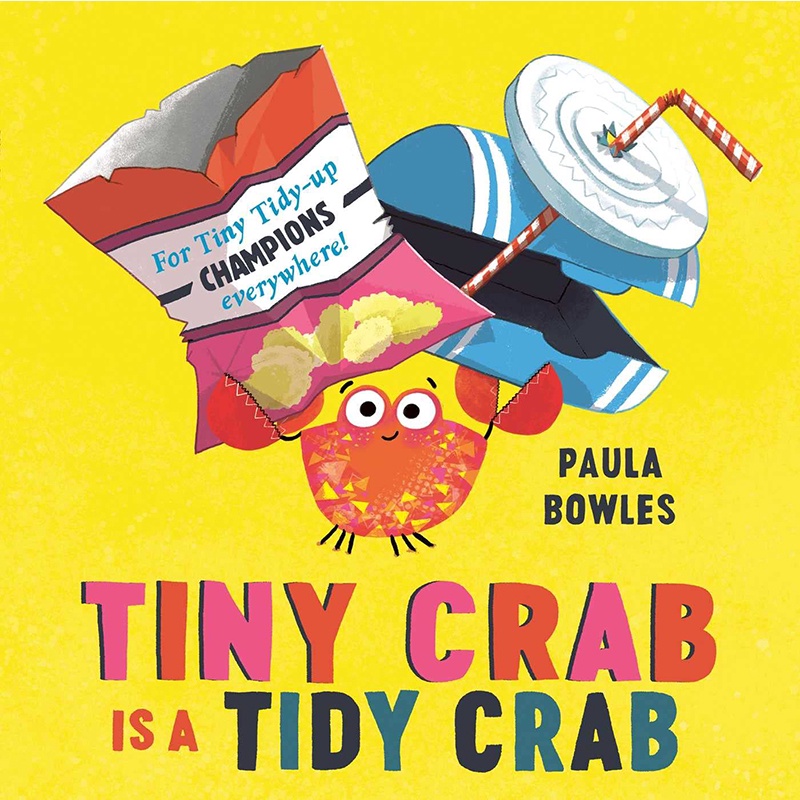 TINY CRAB IS A TIDY CRAB｜英文故事繪本 (SDGS主題：保育海洋資源)【麥克兒童外文書店】