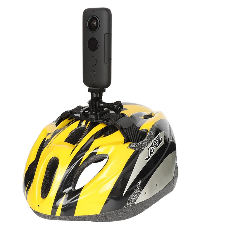 適用於 insta360 ONE X X2 X3 GOPRO運動相機可調節腰帶安裝全景相機支架配件的頭盔支架帶套件