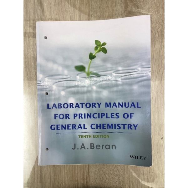 Laboratory Manual for Principles of General Chemistry 蝦皮購物