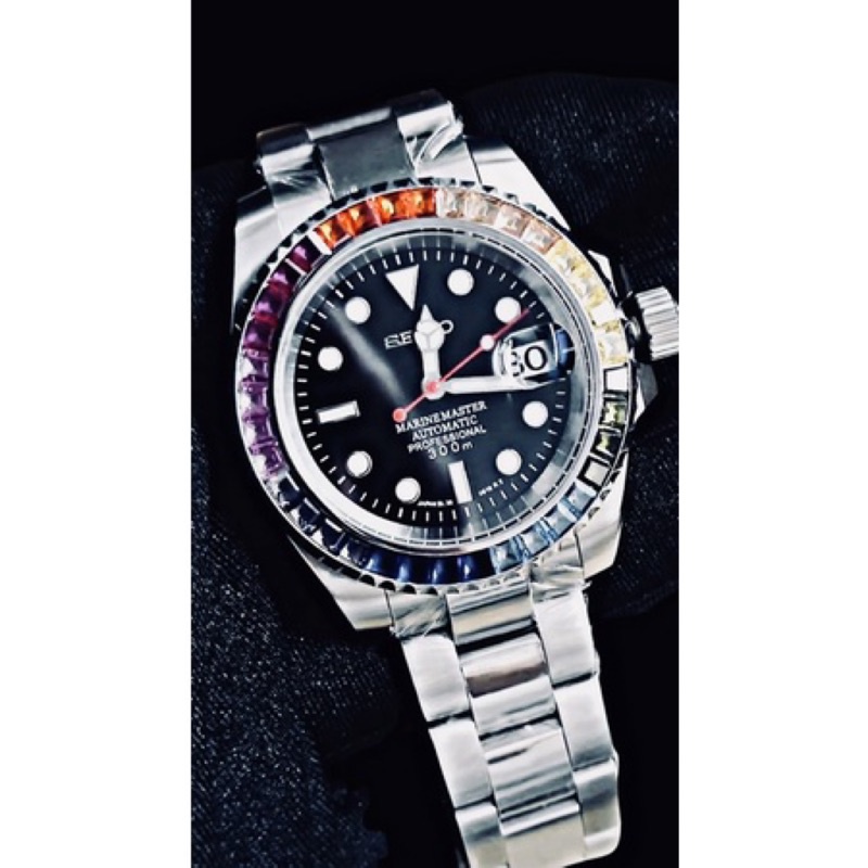 SEIKO MOD NH35改裝 Rolex 勞力士 Yacht-Master 40 116695SATS 糖果圈郵艇