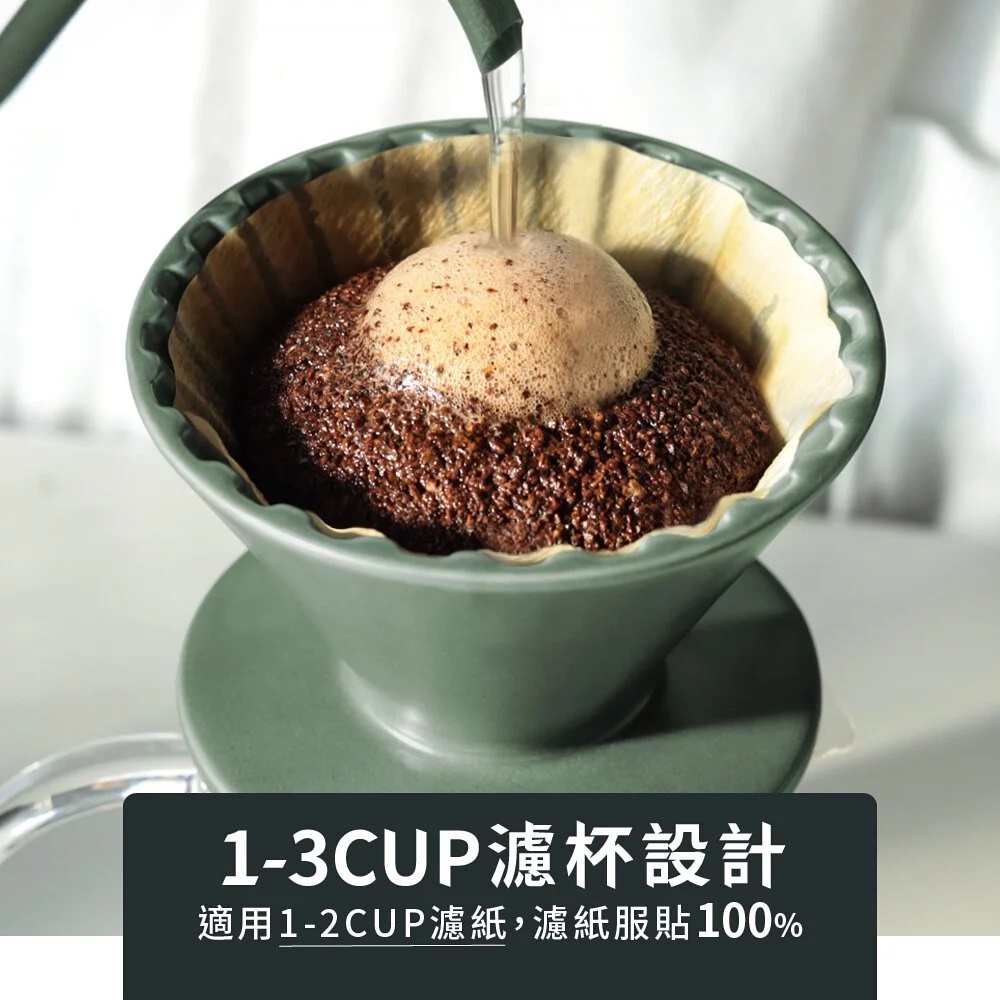 【P.R. CAFE】Driver｜竹節陶瓷咖啡濾杯1-3cup 新手簡單萃取 手沖咖啡 咖啡濾器  台灣製造 原廠正貨