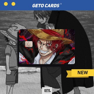 Shanks 海賊王航海王悠遊卡貼 One Piece Hologram Easy Card Sticker