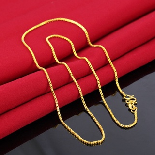 仿金項鍊飾品黃銅鍍金項鍊鎖骨鏈進口匹配鏈