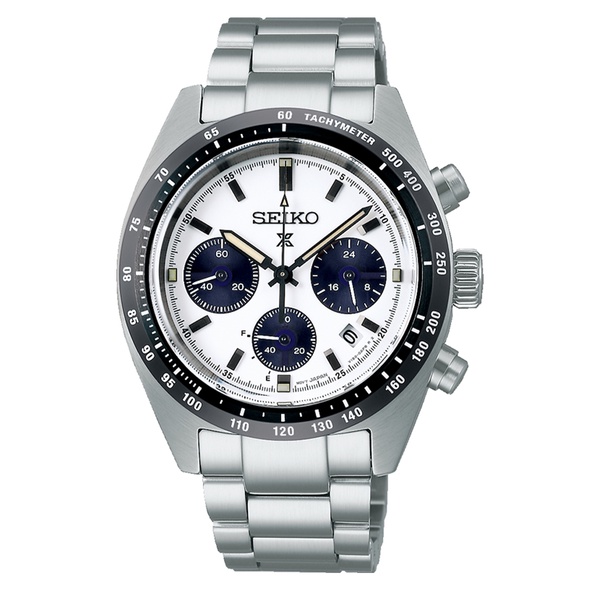 【SEIKO】PROSPEX 白熊貓太陽能三眼計時腕錶 39mm SSC813P1 V192-0AF0S SK022