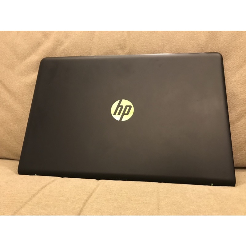 二手電競筆電38：HP I7 7700HQ、12g ram,GTX1050 4G獨顯，128gSSD保固七天，桃園可面交