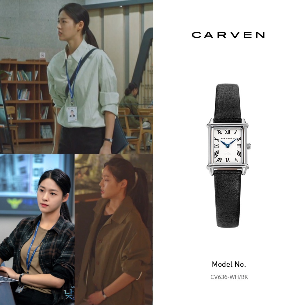 Carven 女士手錶 - CV636 WH/BK