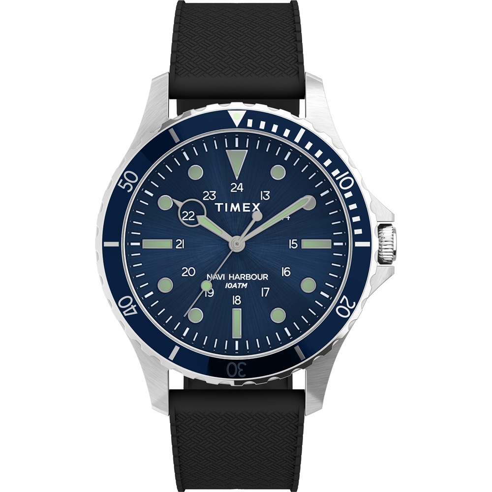 【TIMEX】天美時 風格系列 經典手錶  (藍x黑 TXTW2U55700)