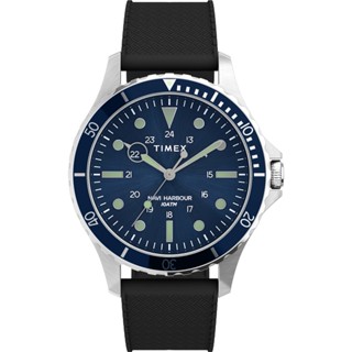 【TIMEX】天美時 風格系列 經典手錶 (藍x黑 TXTW2U55700)