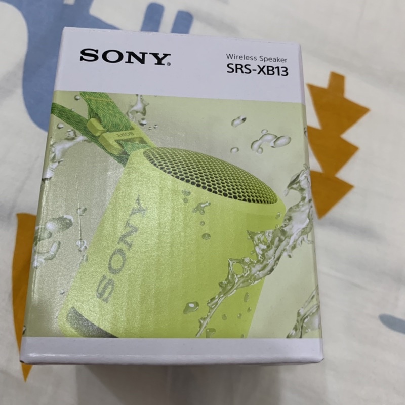 [多買一顆］Sony索尼 藍芽隨身音響 無線 藍牙喇叭 srs-xb13 檸檬黃