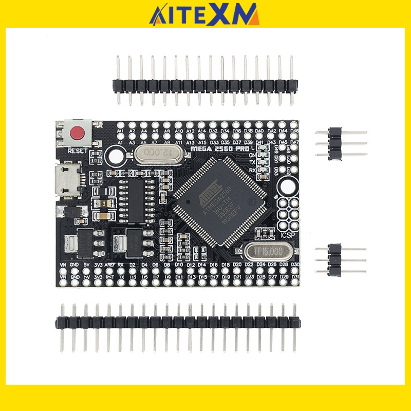 ✜Mega2560 Pro 嵌入 Ch340G/Atmega2560-16Au 芯片,帶 st 頭支架,適用於 Ardu