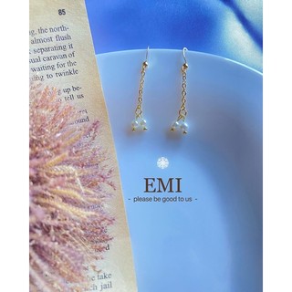 EMI~手作淡水珍珠&貝珠耳環💫
