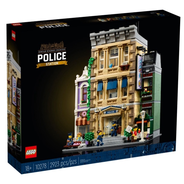 全新 現貨 LEGO 樂高 10278 創意系列 街景系列 警察局 Police Station Icons
