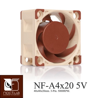 小白的生活工場*Noctua (NF-A4x20 5V) 5000 RPM SSO2 磁穩軸承 AAO 4公分防震靜音扇