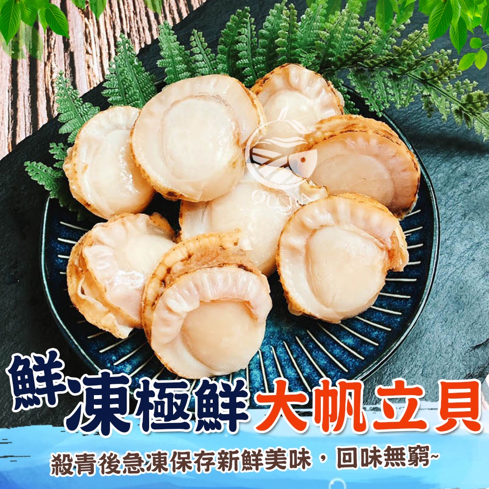 熟凍級鮮帆立貝-150~1KG【歐嘉嚴選】全家799免運 蝦幣10倍送