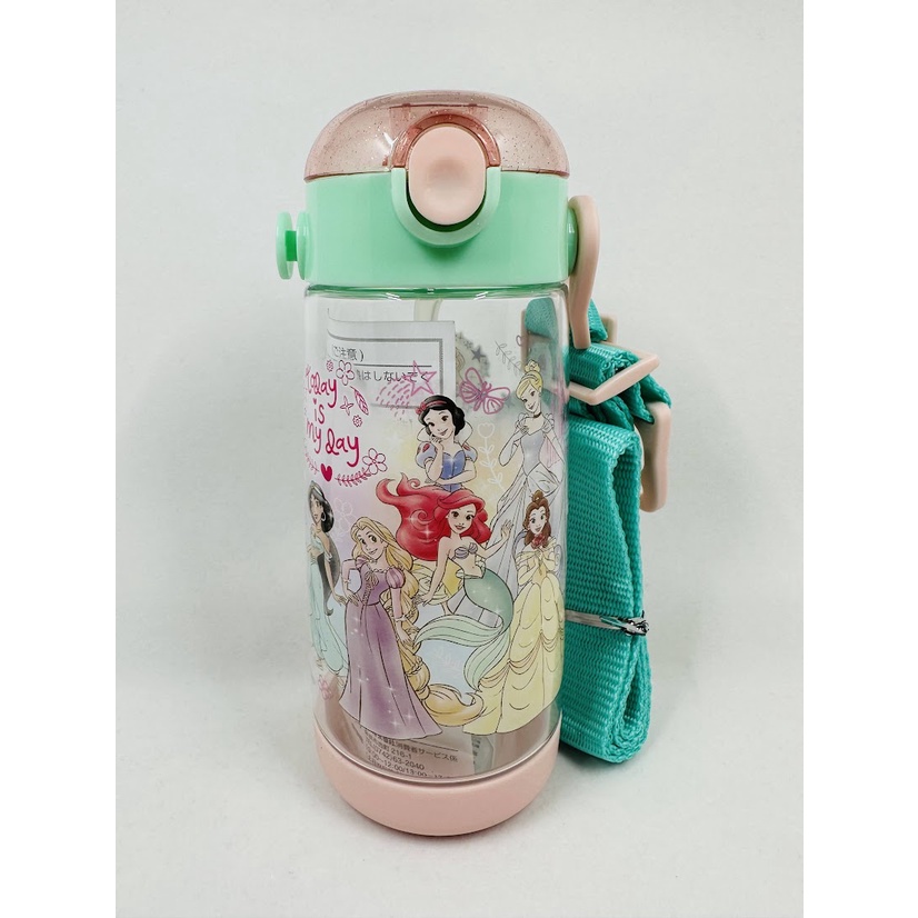 【Dora美日代購】現貨 2023 日本 Skater 迪士尼公主 吸管 兒童 水壺 480ml PET PDSH5