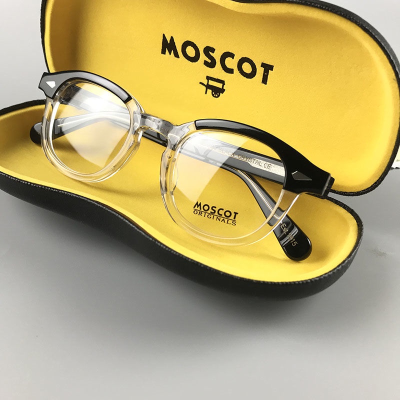 22/新款@品牌MOSCOT瑪士高眼鏡男女復古板材近視眼鏡框架潮余文樂LEMTOSH23636