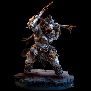 Tazo工坊[代客列印BM] Aurox Warriors pose4奧羅克斯戰士pose4 3D列印模型TAM