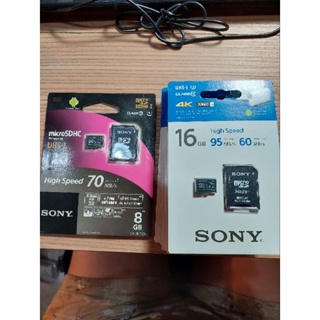 Sony 高速microSD記憶卡 SR-16UX2A 95MB/s 16GB SR-8UY2A 70MB/s 8GB