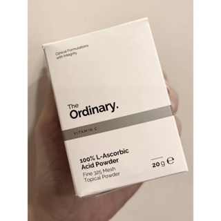 A06 全新 THE Ordinary 100%L-Ascorbic Acid Powder（左旋維他命C粉）