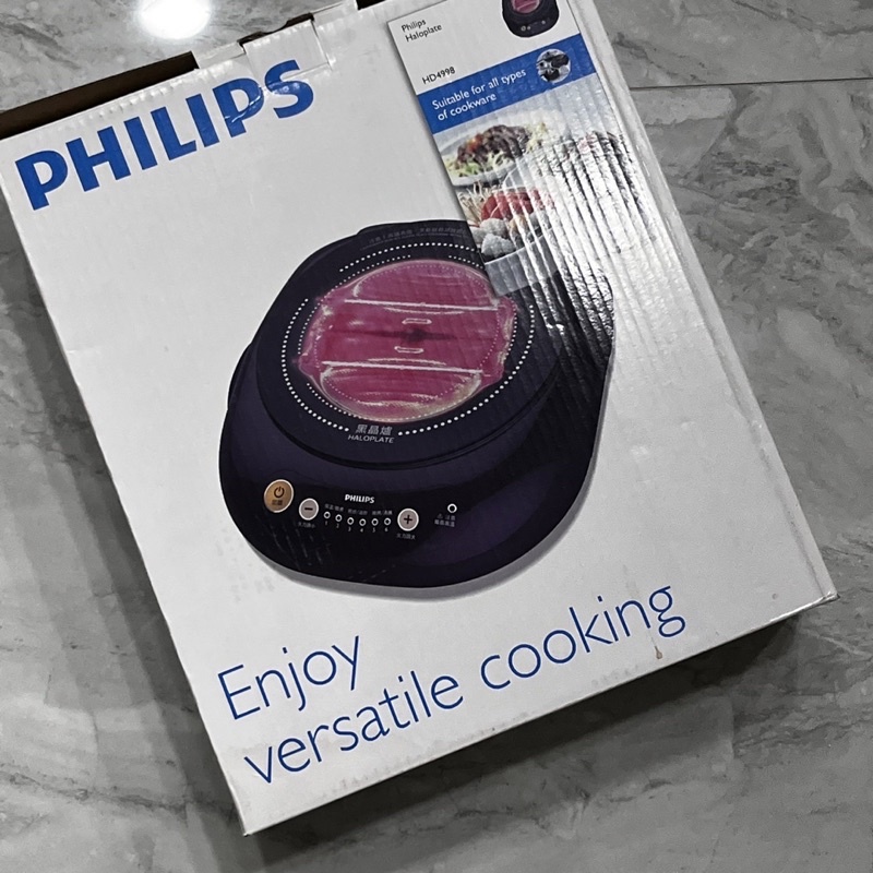 【Philips 飛利浦】不挑鍋黑晶爐 HD4998(HD4998)二手