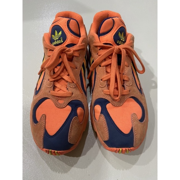 愛迪達 ADIDAS ORIGINALS YUNG-1 橘 麂皮 老爹鞋 B37613 ORANGE