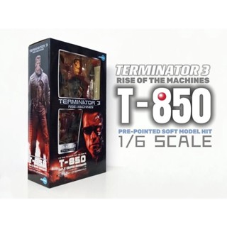 TERMINATOR 3 魔鬼終結者 3 阿諾史瓦辛格 主演 T-850 機器人 戰損型態 1/6 夀屋 TM-03