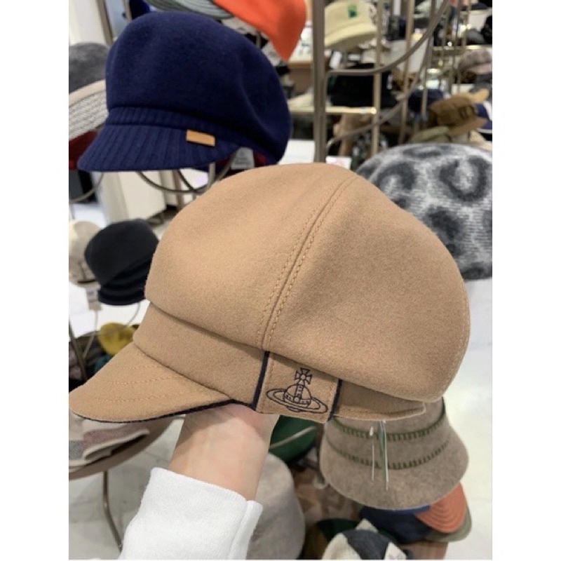 🪄全新🪄日本製 Vivienne Westwood 貝雷帽 報童帽 小偷帽 貝蕾帽 鴨舌帽  正反兩戴