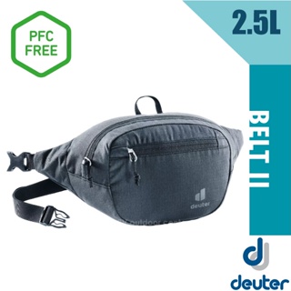 【德國 Deuter】新款 Belt II 輕量耐磨休閒旅遊腰包2.5L.自行車腰包.零錢腰包_黑_3900221